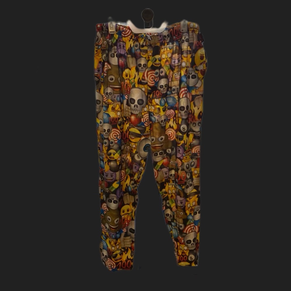 EMOJI Pajama Pant With Pockets - Men’s Large